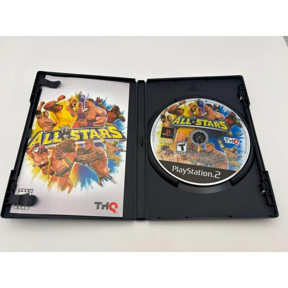 WWE All Stars (Sony PlayStation 2, 2011) PS2 Complete W/ Manual CIB Tested